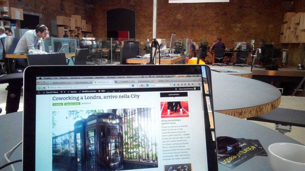 Coworking a Londra, la prima settimana Coworking a Londra, la prima settimana