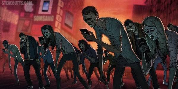 smartphone zombie