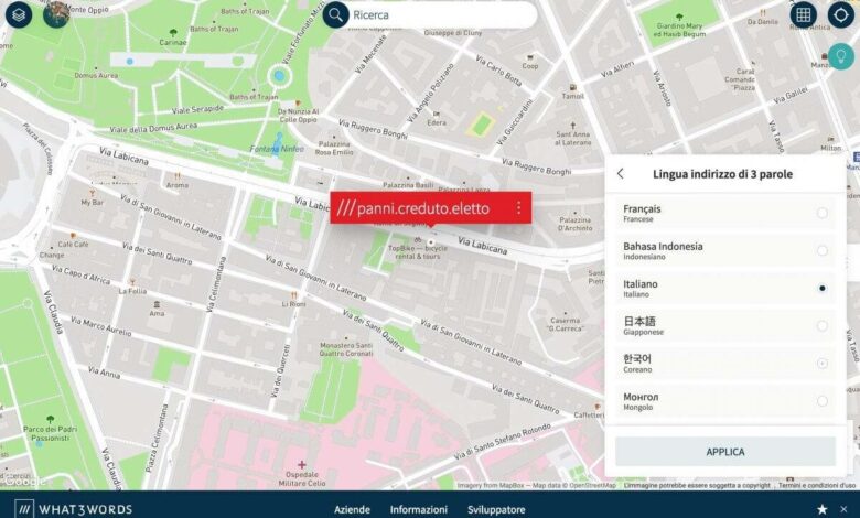 What3words﻿ mondo griglia startup-news