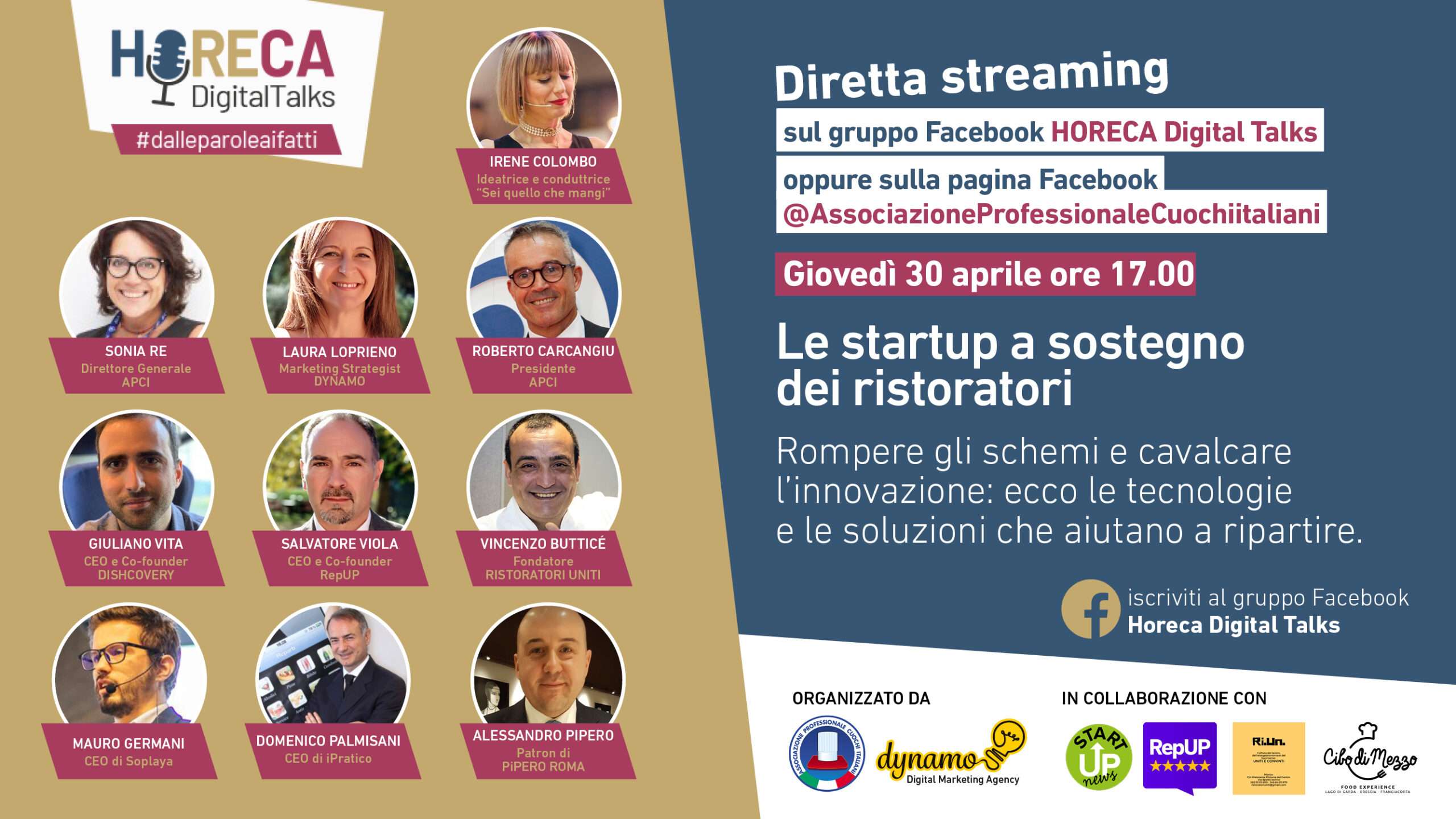 Sarà l’innovazione a salvare il mondo della ristorazione. Dynamo e APCI a caccia di startup Sarà l’innovazione a salvare il mondo della ristorazione. Dynamo e APCI a caccia di startup