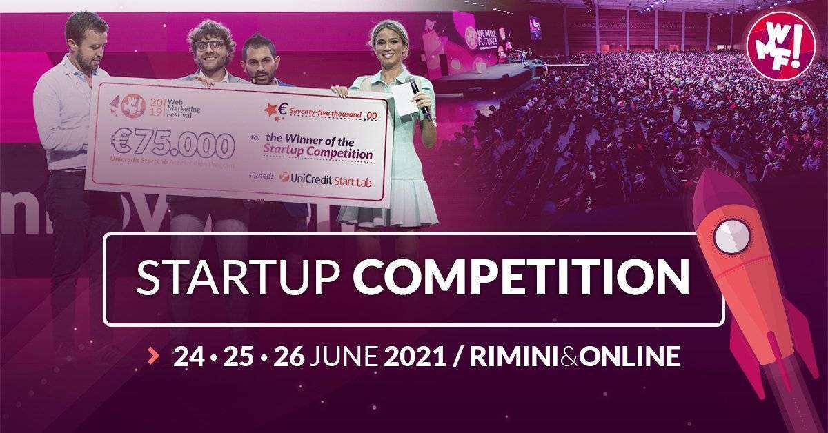 WMF2021: apre la call per la 9a edizione della Startup Competition più grande d’Italia WMF2021: apre la call per la 9a edizione della Startup Competition più grande d’Italia