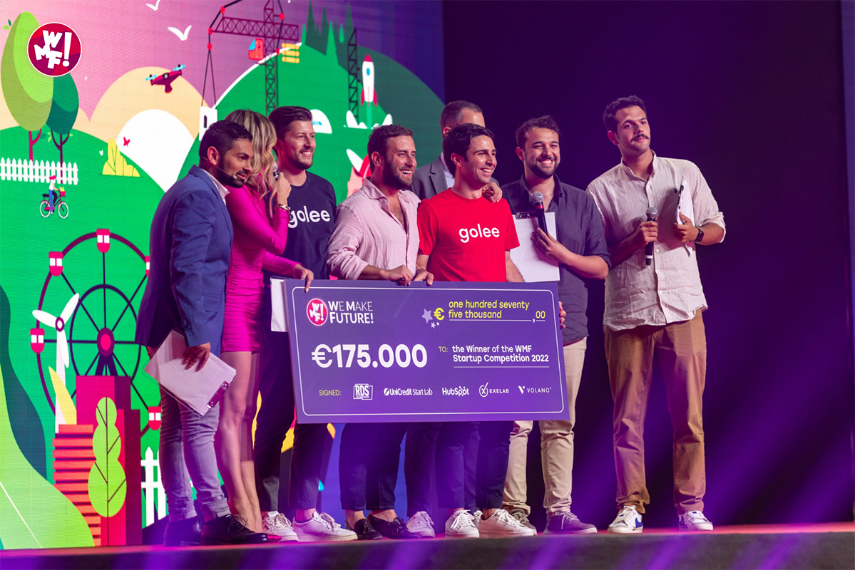 Al WMF 2022 Golee e Aerarium Chain vincono i premi in palio della Startup Competition