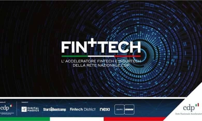 Rete Nazionale Acceleratori CDP, incubazione Fintech