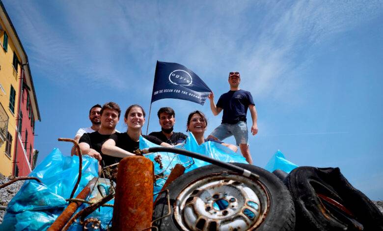 Ogyre il team della startup che recupera i rifiuti in mare