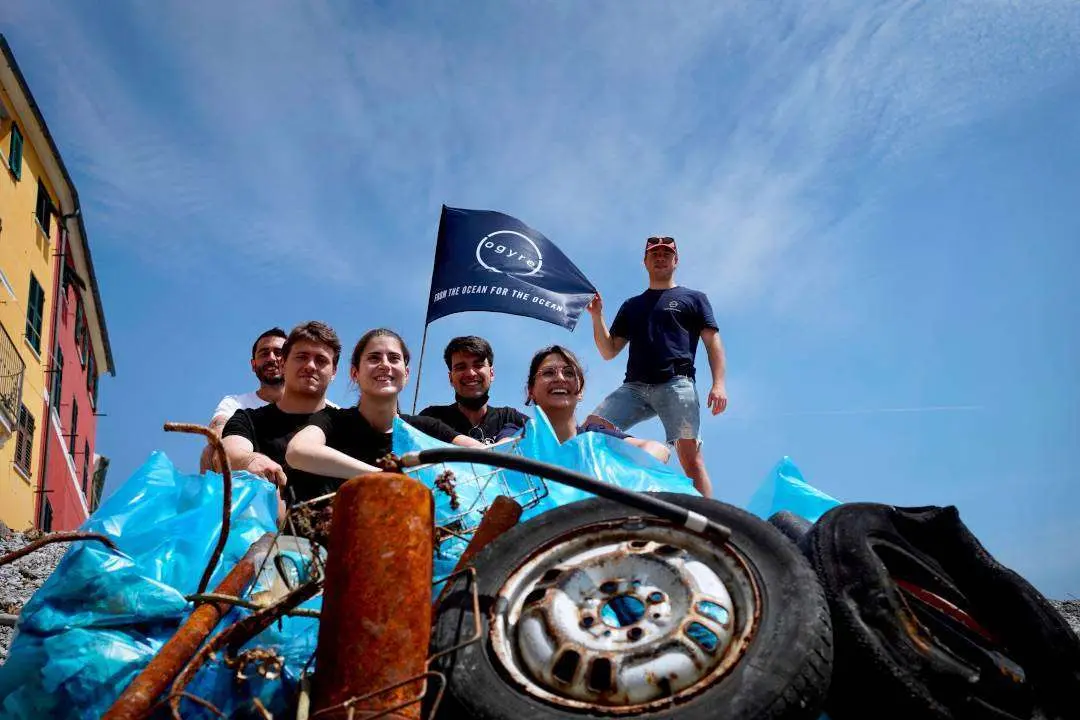 Ogyre il team della startup che recupera i rifiuti in mare