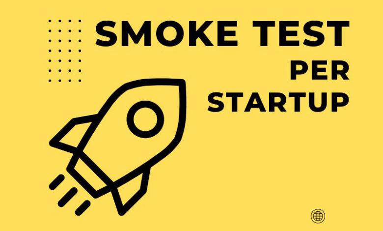 Smoke test per startup