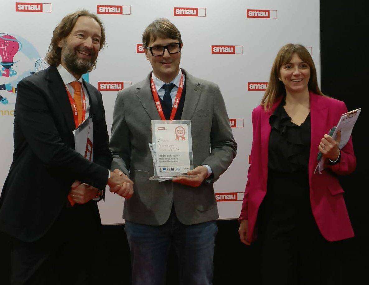 Essequadro di Stefano Scauzillo premiata a Smau Napoli.