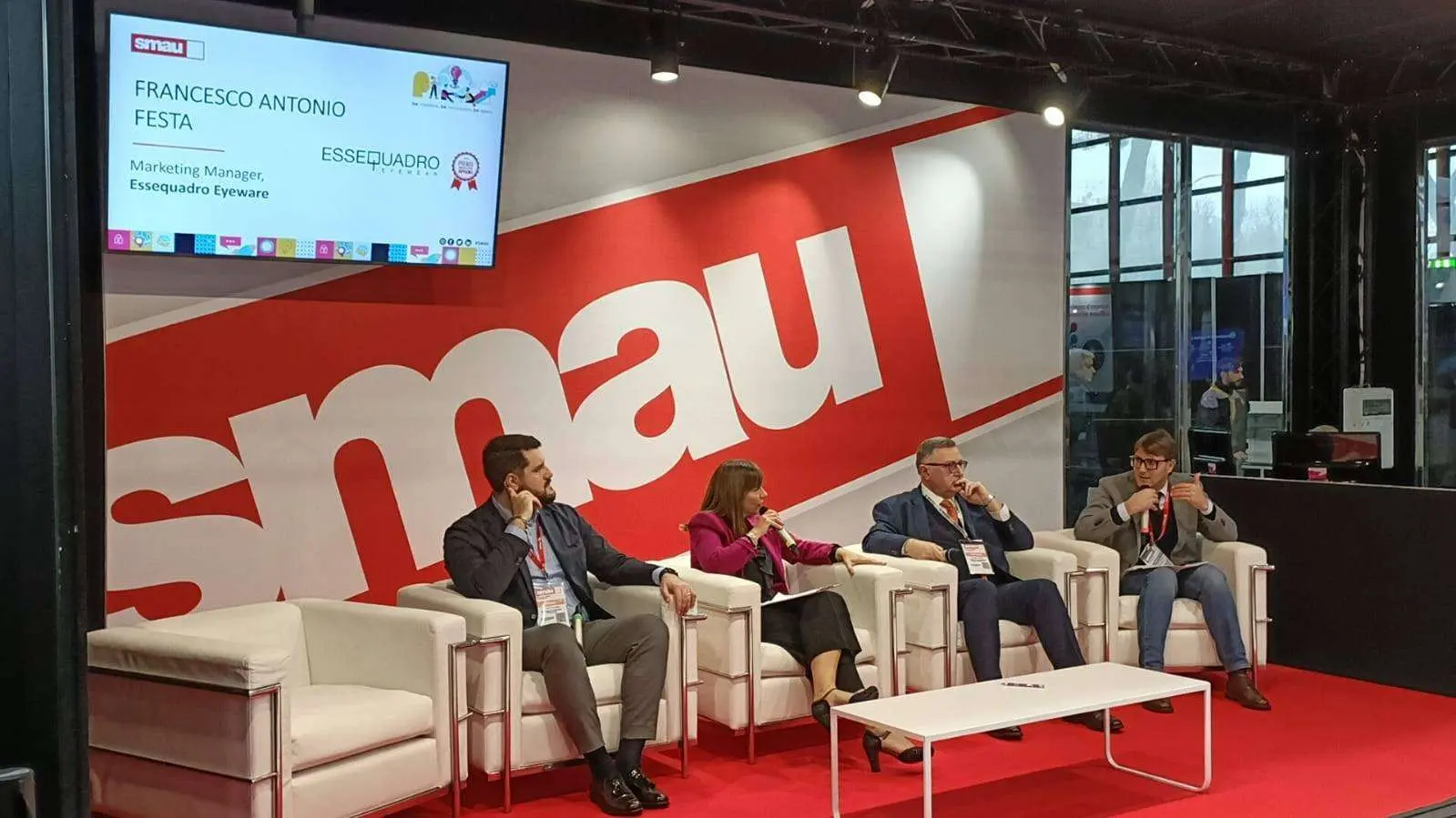 Premiazione Essequadro Smau.