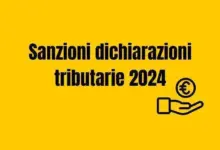 sanzioni dichiarazioni tributarie