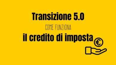 transizione 5_0 credito di imposta