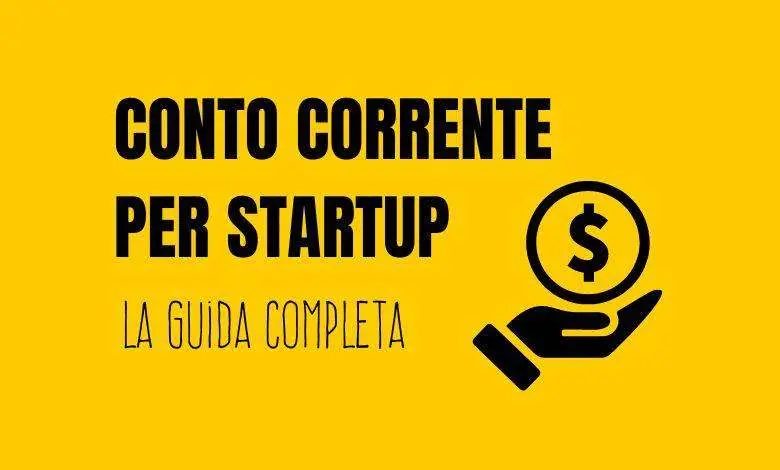 conto corrente per startup