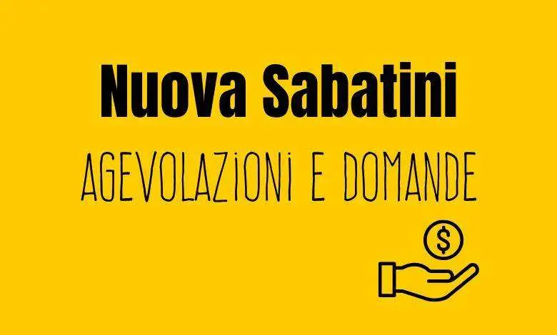 Nuova Sabatini