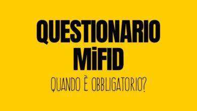 questionario mifid