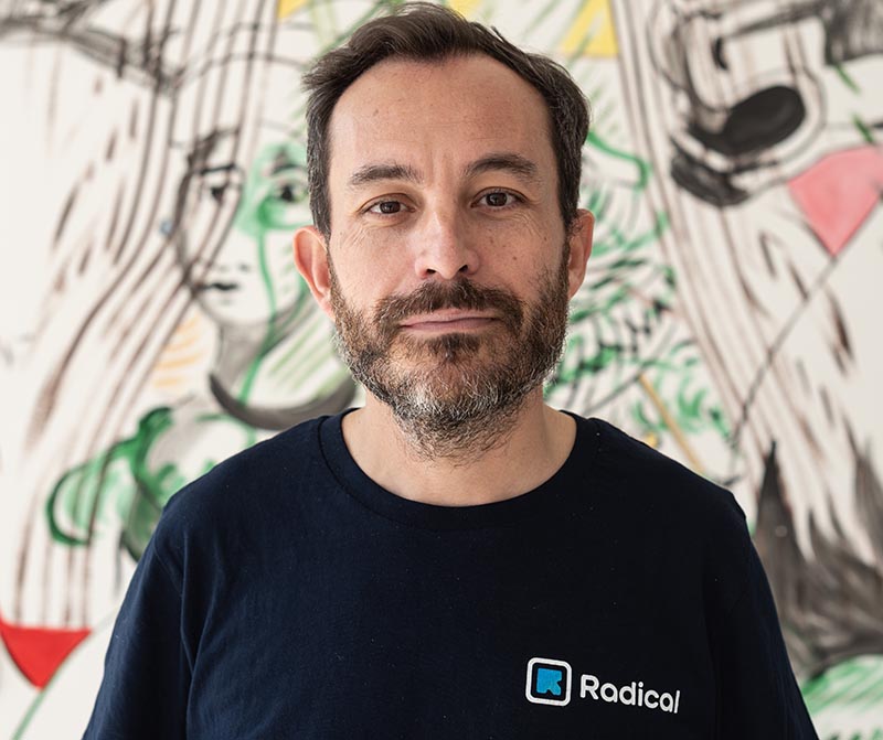 Alessandro Seina, Ceo di LeanTeam, la startup che ha dato vita al progetto Radical Storage