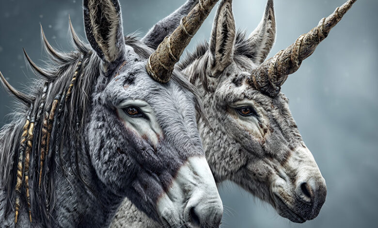 Donkeycorn- mulicorni