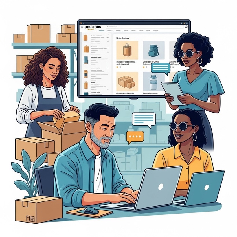 gestione account amazon seller