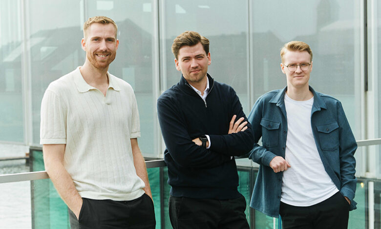 Il team di Formalize: Kristoffer Abell, CTO – Jakob Lilholm, CEO – Magnus Boye, Tech Lead