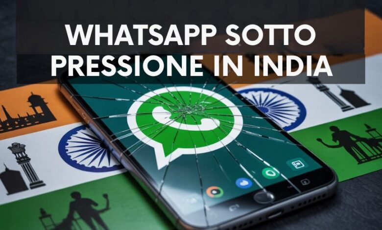 WhatsApp sotto pressione in India