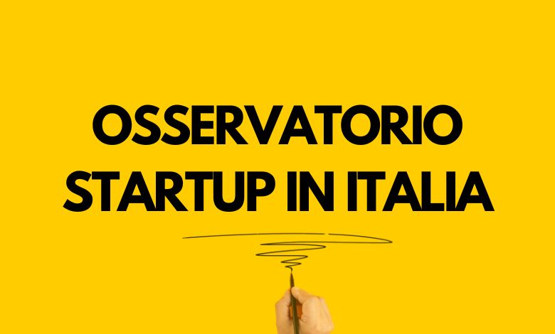 Osservatorio startup innovative in Italia