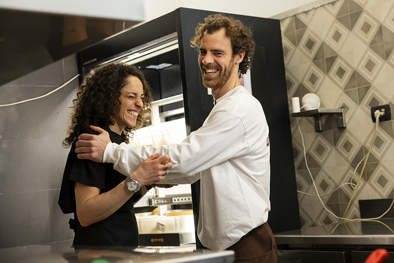 Federica Brignone e Alberto Cartasegna, Ceo di Miscusi.