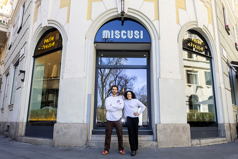 Federica Brignone e Alberto Cartasegna, Ceo di Miscusi.