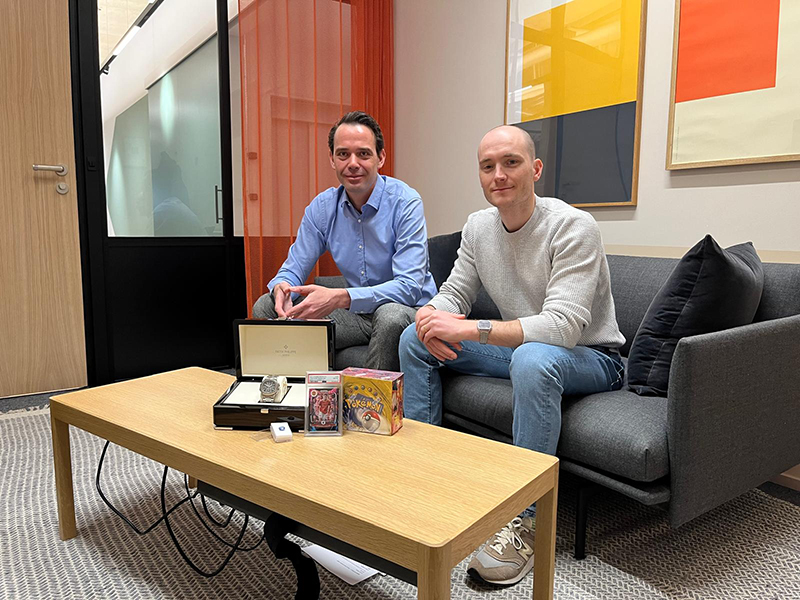 Mario von Bergen (sinistra) e Aurelio Perucca, co-founder di Splint Invest.