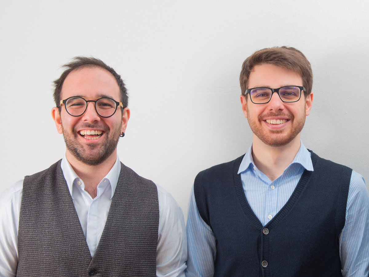 Guido Magrin e Luca Iozzia fondatori di TeiaCare