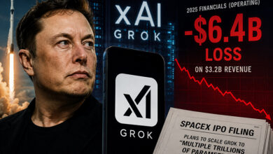 Elon Musk xAI perdite