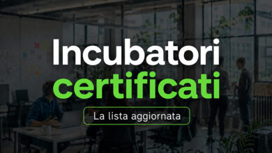 Incubatori certificati di startup in Italia