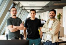 Da sinistra: Samuele Pinta, Dario Brignone e Alberto Dalmasso, Co-Founders di Satispay.