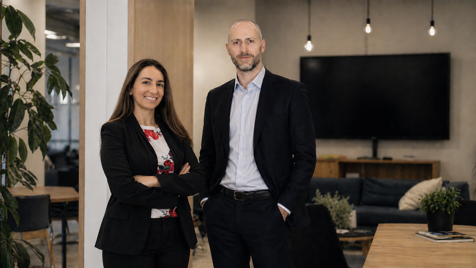 Nadia Neytcheva e Francesco Maria Serino, founder di Doctorsa.