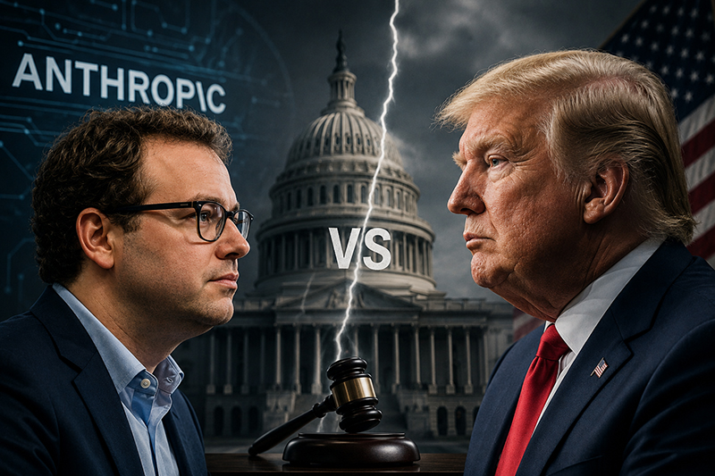 Dario Amodei vs Donald Ttrump